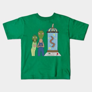 The game machine alien centipede Kids T-Shirt